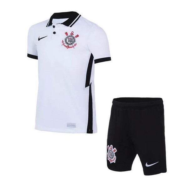 Camiseta Corinthians Paulista Primera Equipación Niños 2020-2021 Blanco